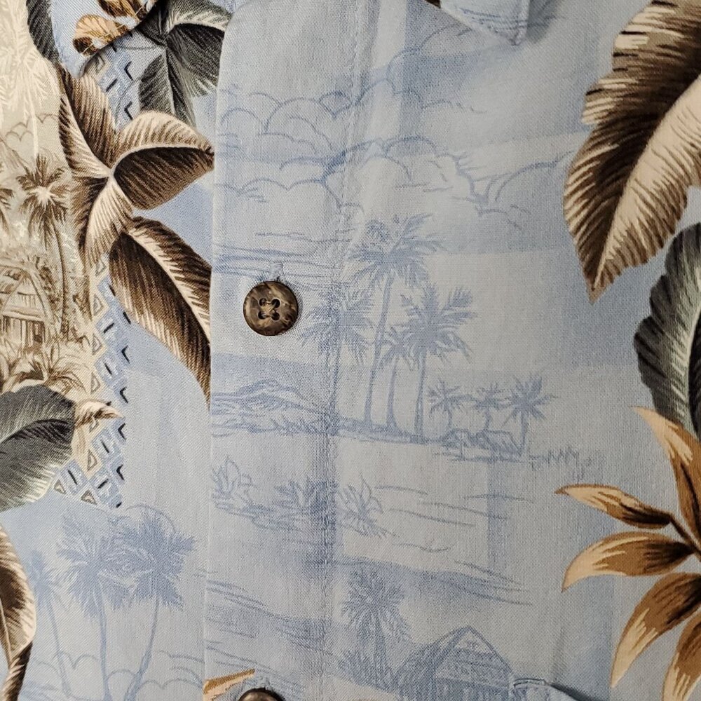 Batik Bay Mens Hawaiian Shirt XXL Button Down Short Sleeve Floral Beach Tropical - Picture 6 of 10